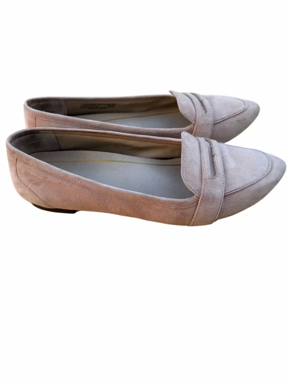 Vionic Savannah Suede Loafers Pointed Toe Comfort Flats 8.5 - Picture 3 of 6